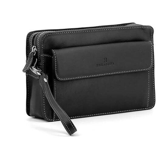 Vêtement en cuir Maroquinerie homme noir