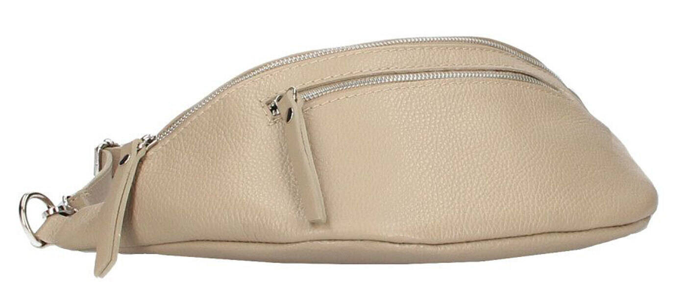 Vêtement en cuir Maroquinerie femme taupe