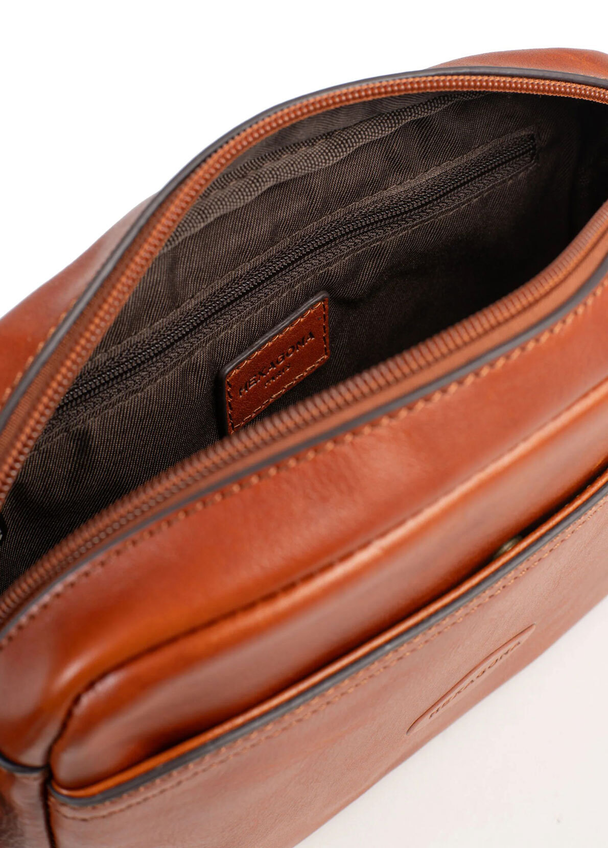 Vêtement en cuir Maroquinerie homme cognac