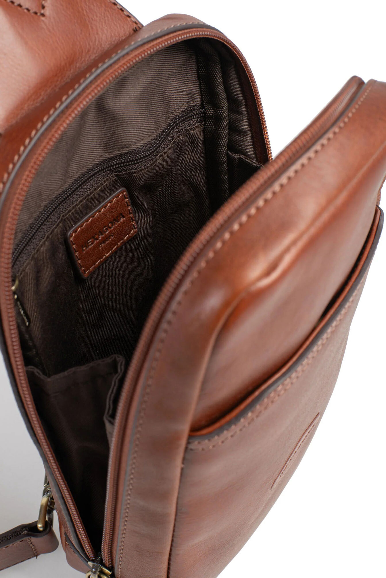 Vêtement en cuir Maroquinerie homme marron