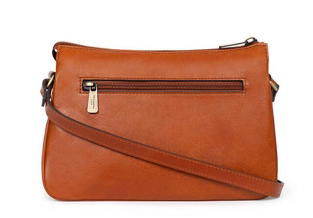 Vêtement en cuir Maroquinerie femme cognac