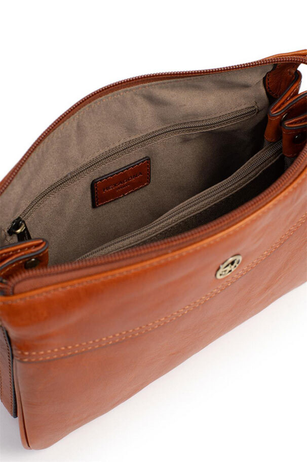 Vêtement en cuir Maroquinerie femme cognac