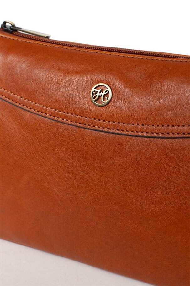 Vêtement en cuir Maroquinerie femme cognac