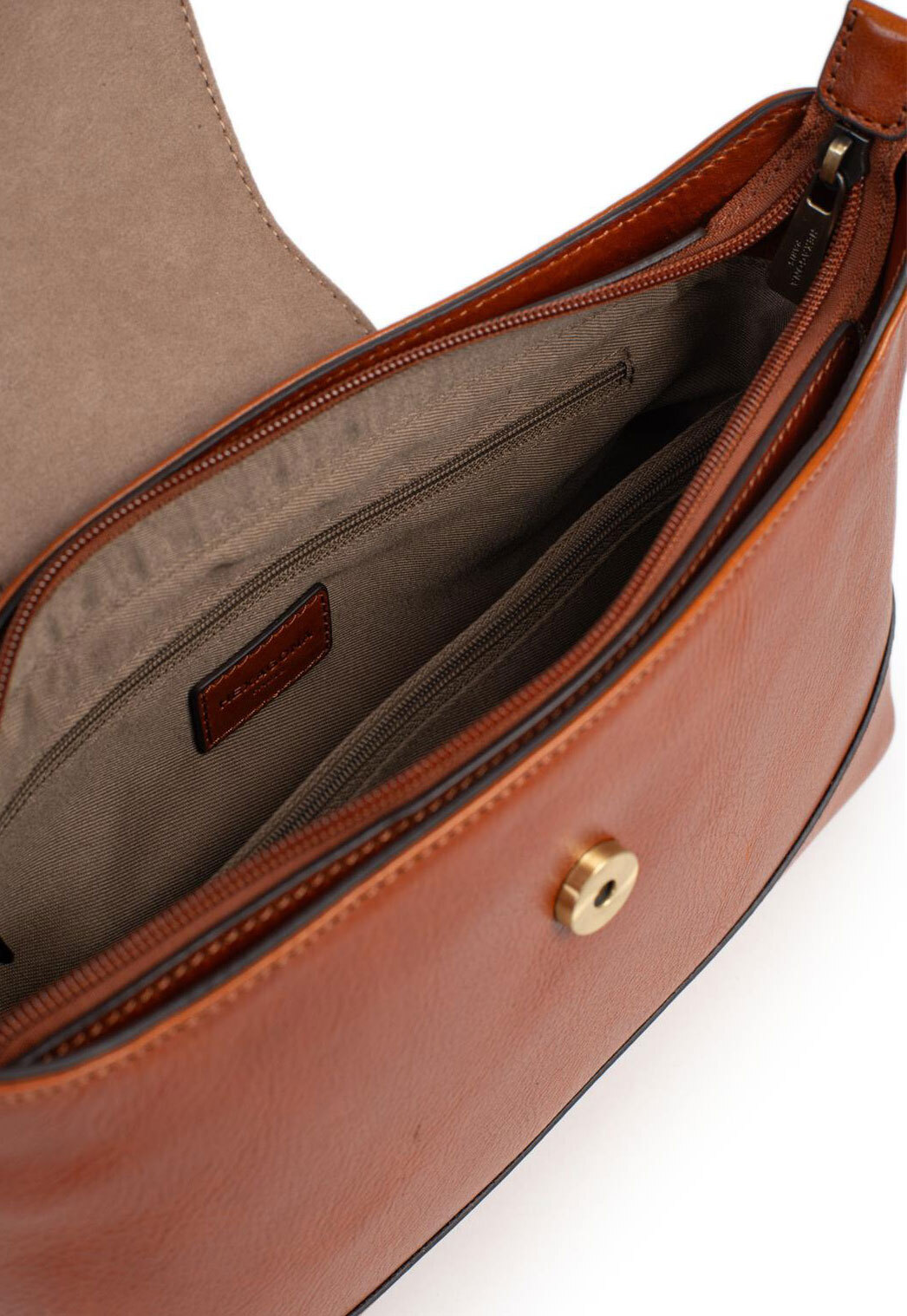 Vêtement en cuir Maroquinerie femme cognac