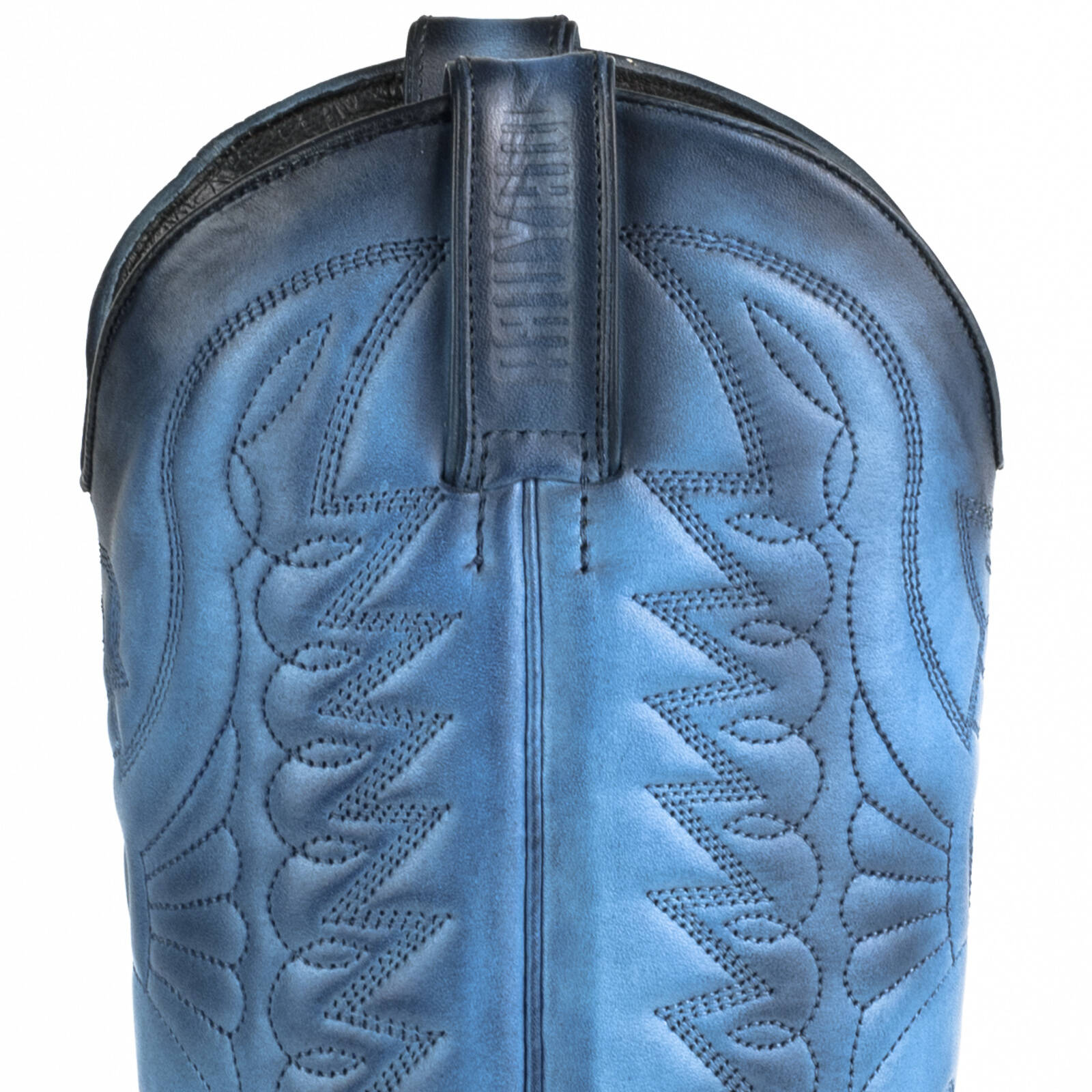 Vêtement en cuir Santiags homme bleu