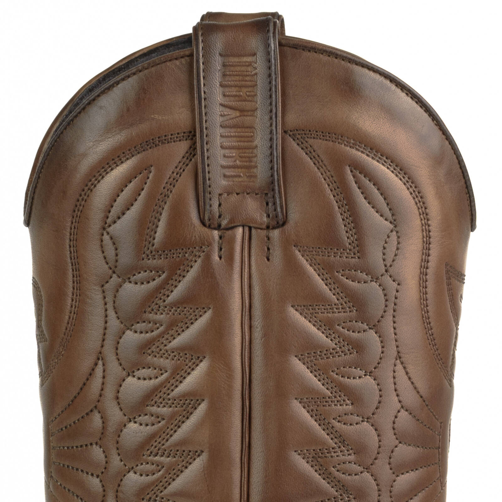 Vêtement en cuir Santiags homme marron