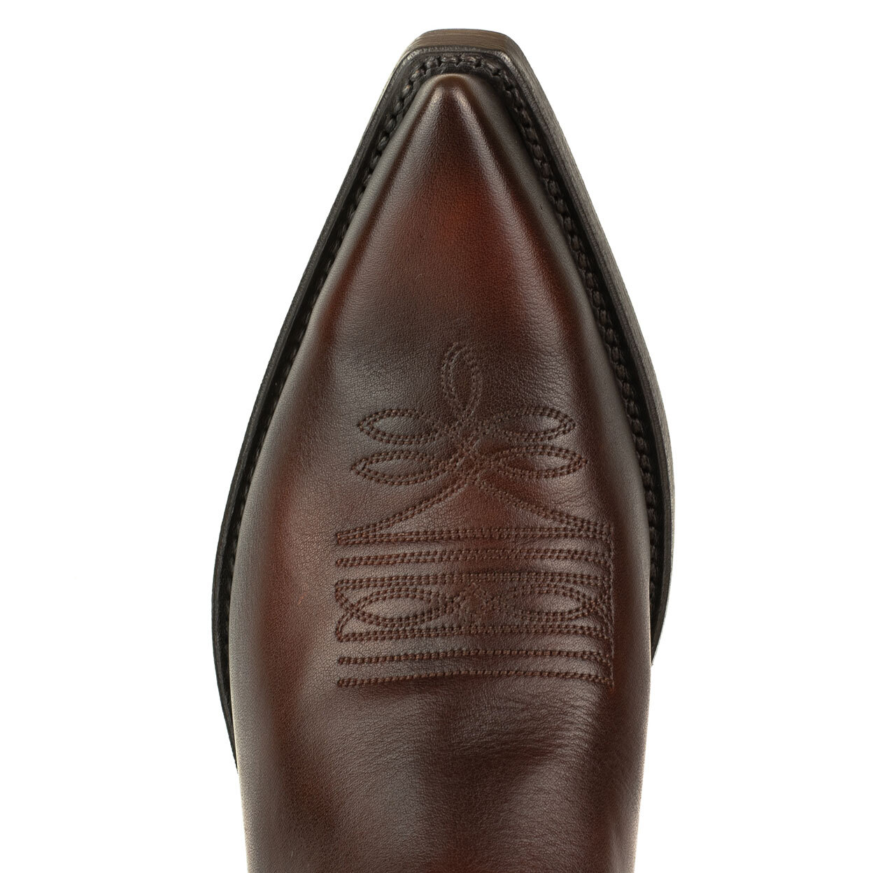 Vêtement en cuir Santiags & chaussures cognac