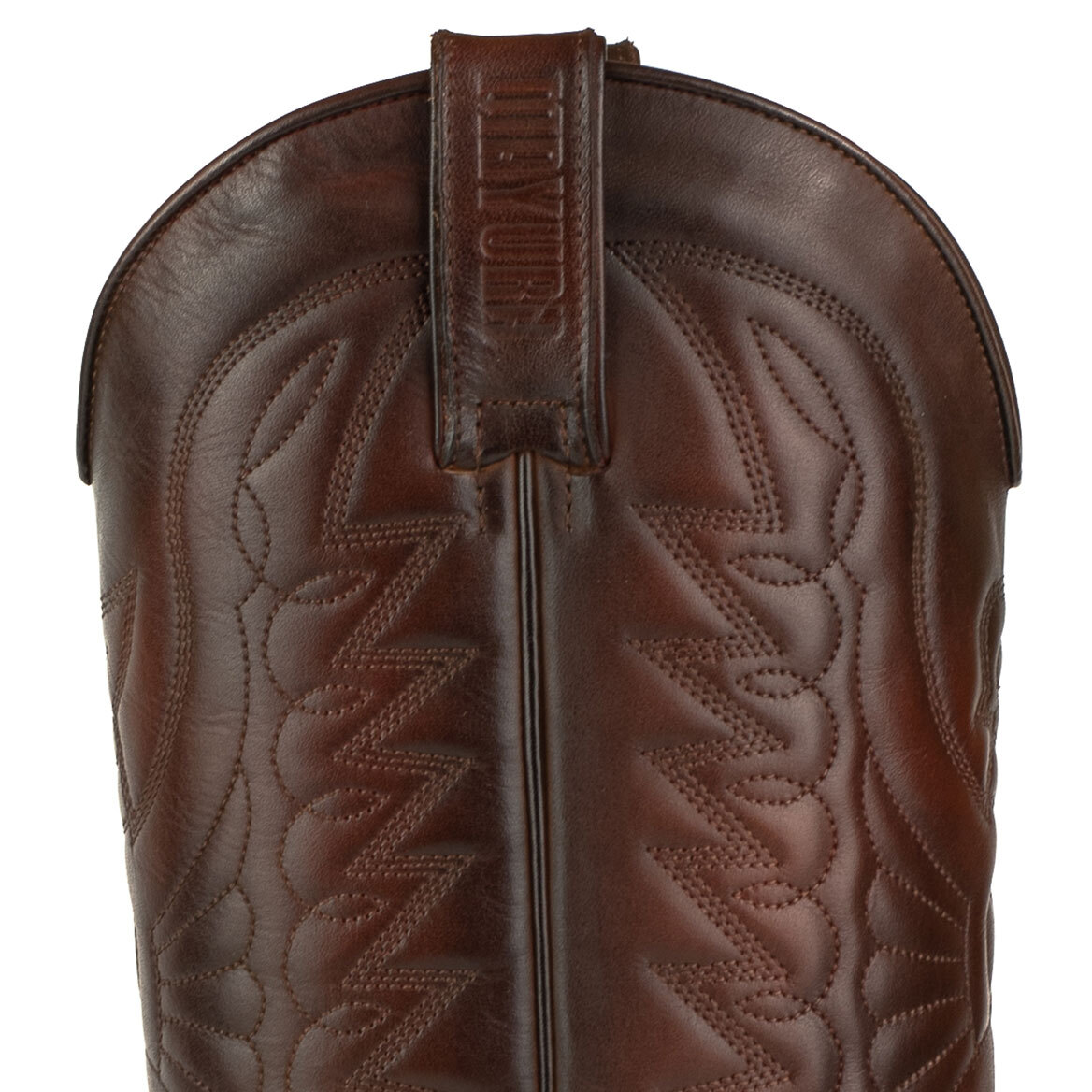 Vêtement en cuir Santiags & chaussures cognac