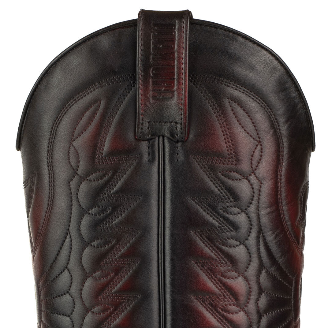 Vêtement en cuir Santiags & chaussures rouge