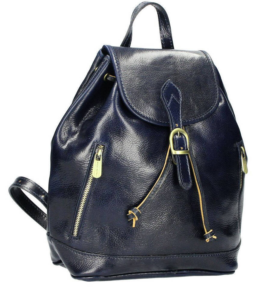 Vêtement en cuir Maroquinerie femme bleu