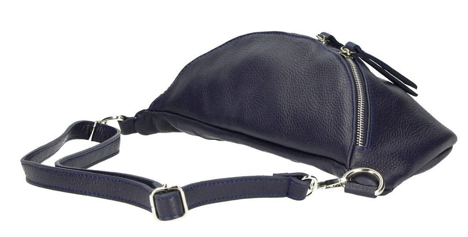 Vêtement en cuir Maroquinerie femme bleu