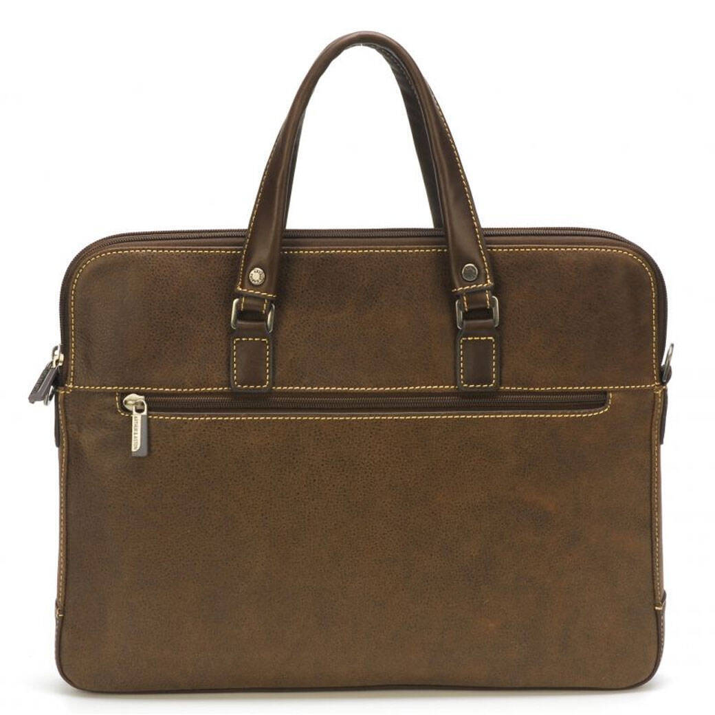 Vêtement en cuir Maroquinerie homme châtaigne