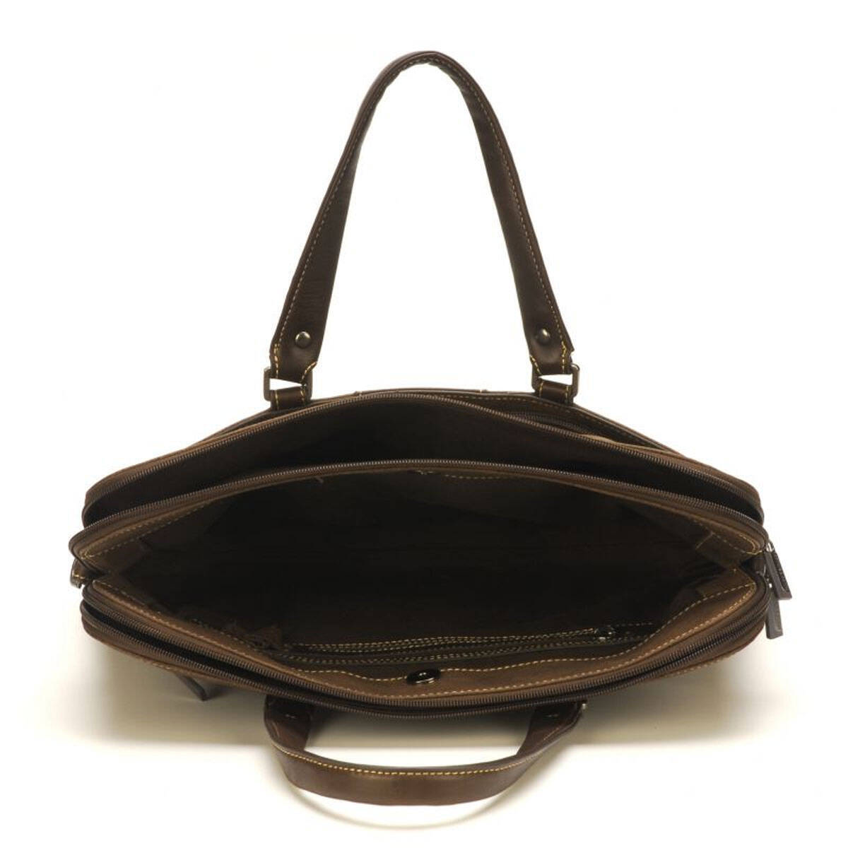 Vêtement en cuir Maroquinerie homme châtaigne