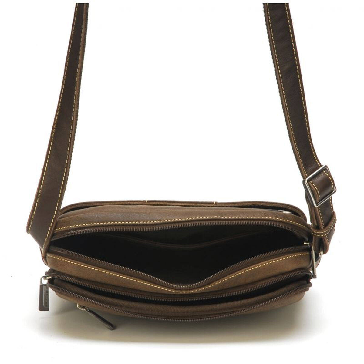 Vêtement en cuir Maroquinerie homme châtaigne