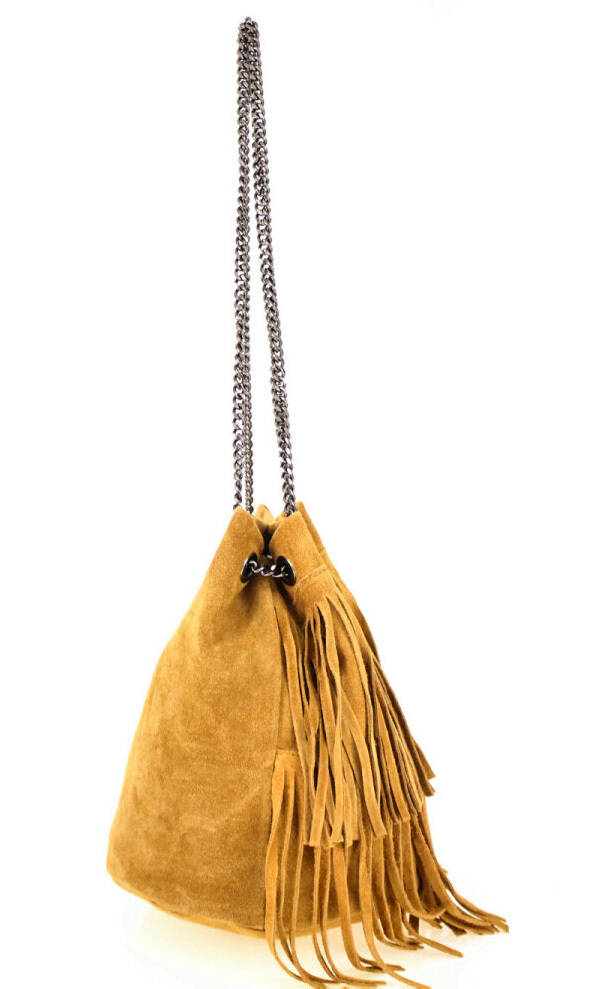 Vêtement en cuir Maroquinerie femme cognac