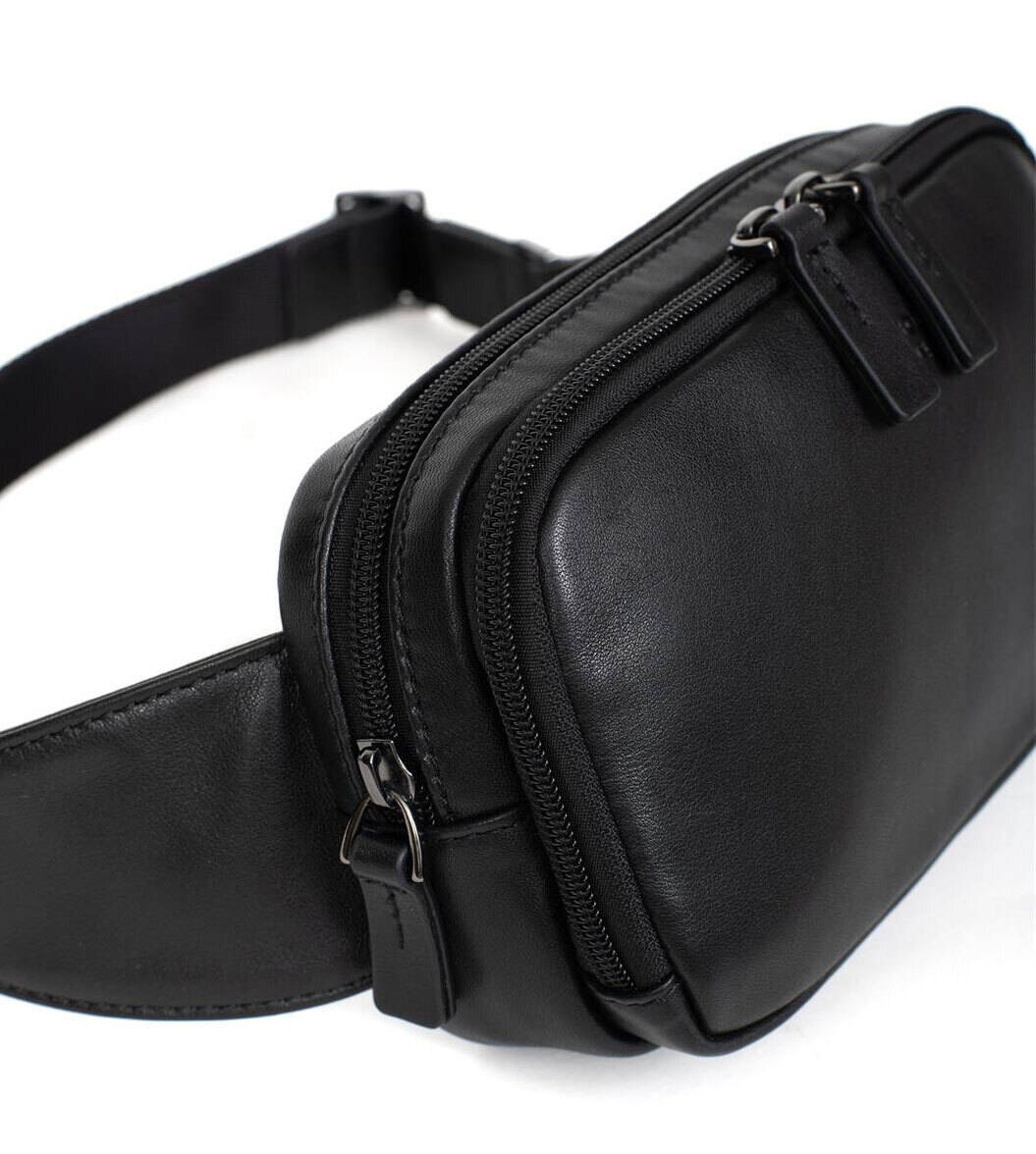 Vêtement en cuir Maroquinerie homme noir