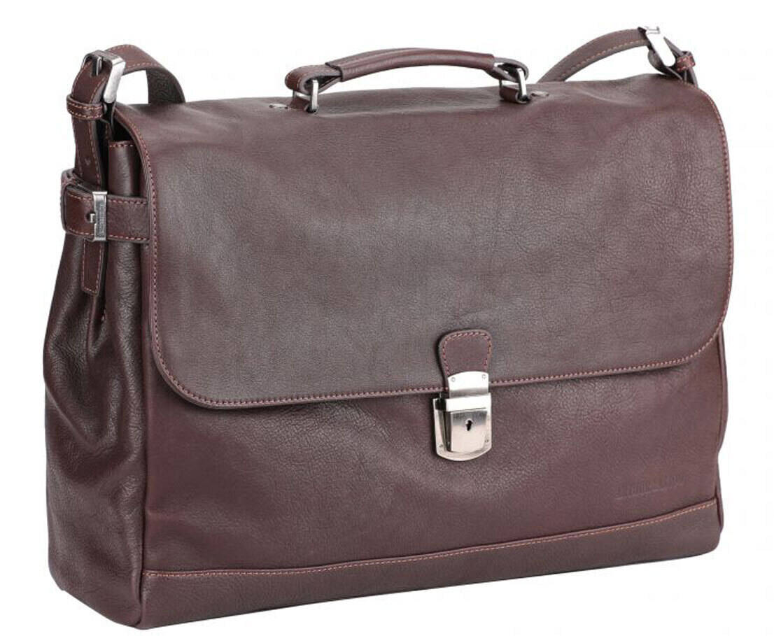 Vêtement en cuir Maroquinerie homme châtaigne