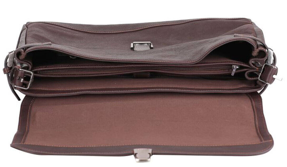 Vêtement en cuir Maroquinerie homme châtaigne