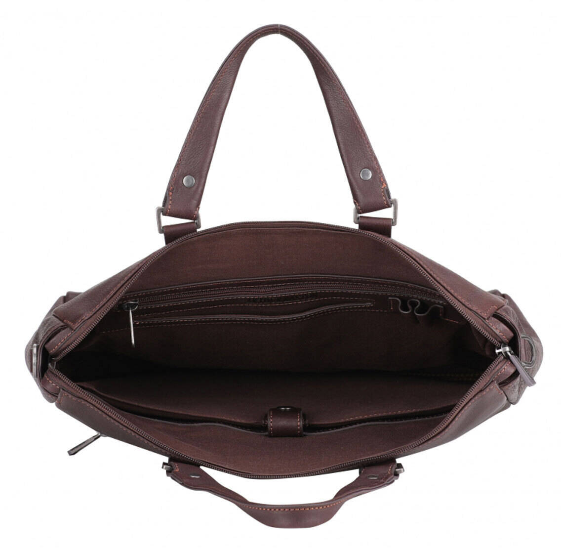 Vêtement en cuir Maroquinerie homme châtaigne