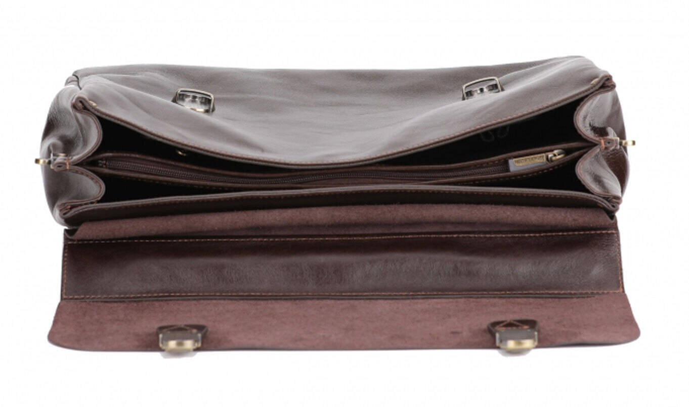 Vêtement en cuir Maroquinerie homme marron