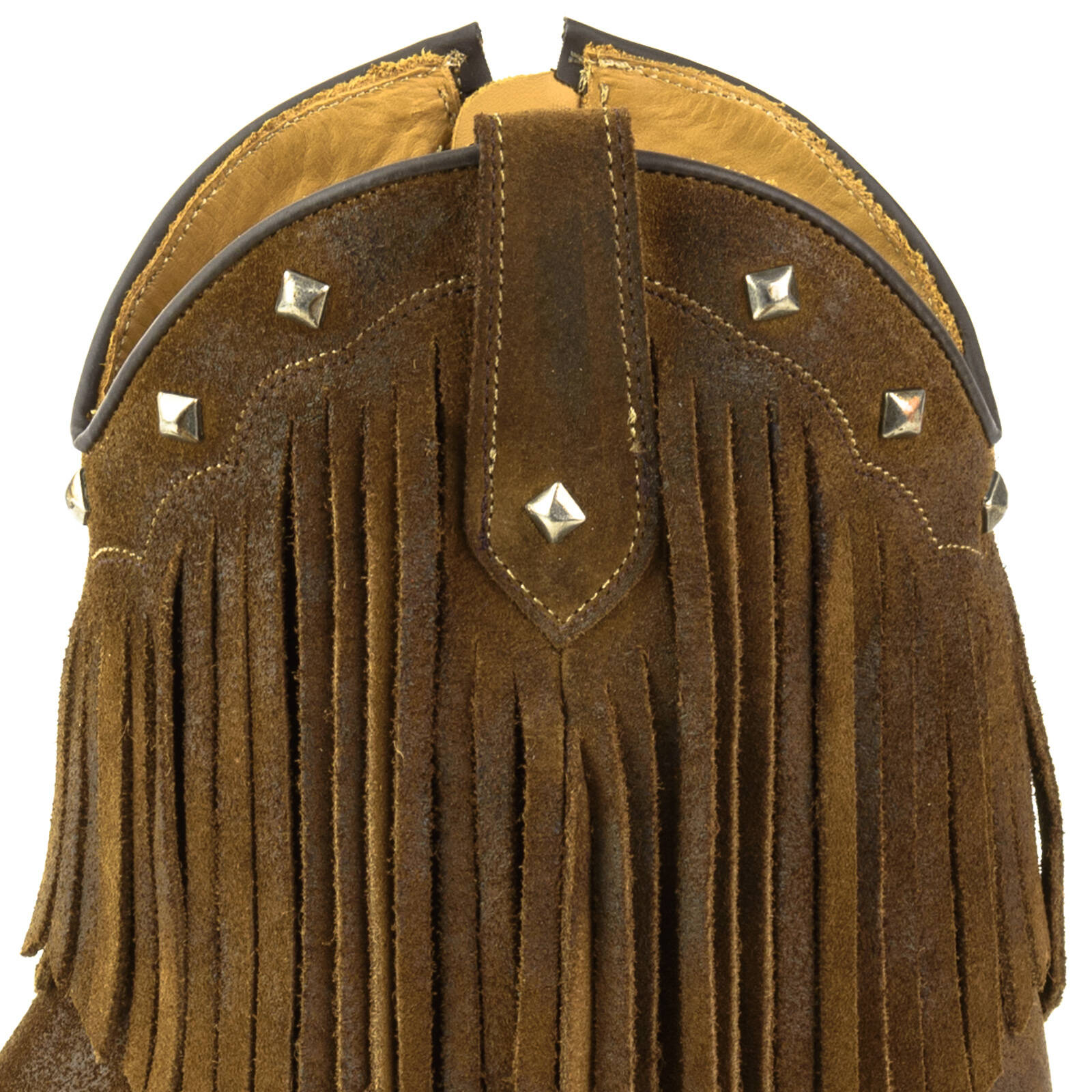 Vêtement en cuir Santiags femme marron