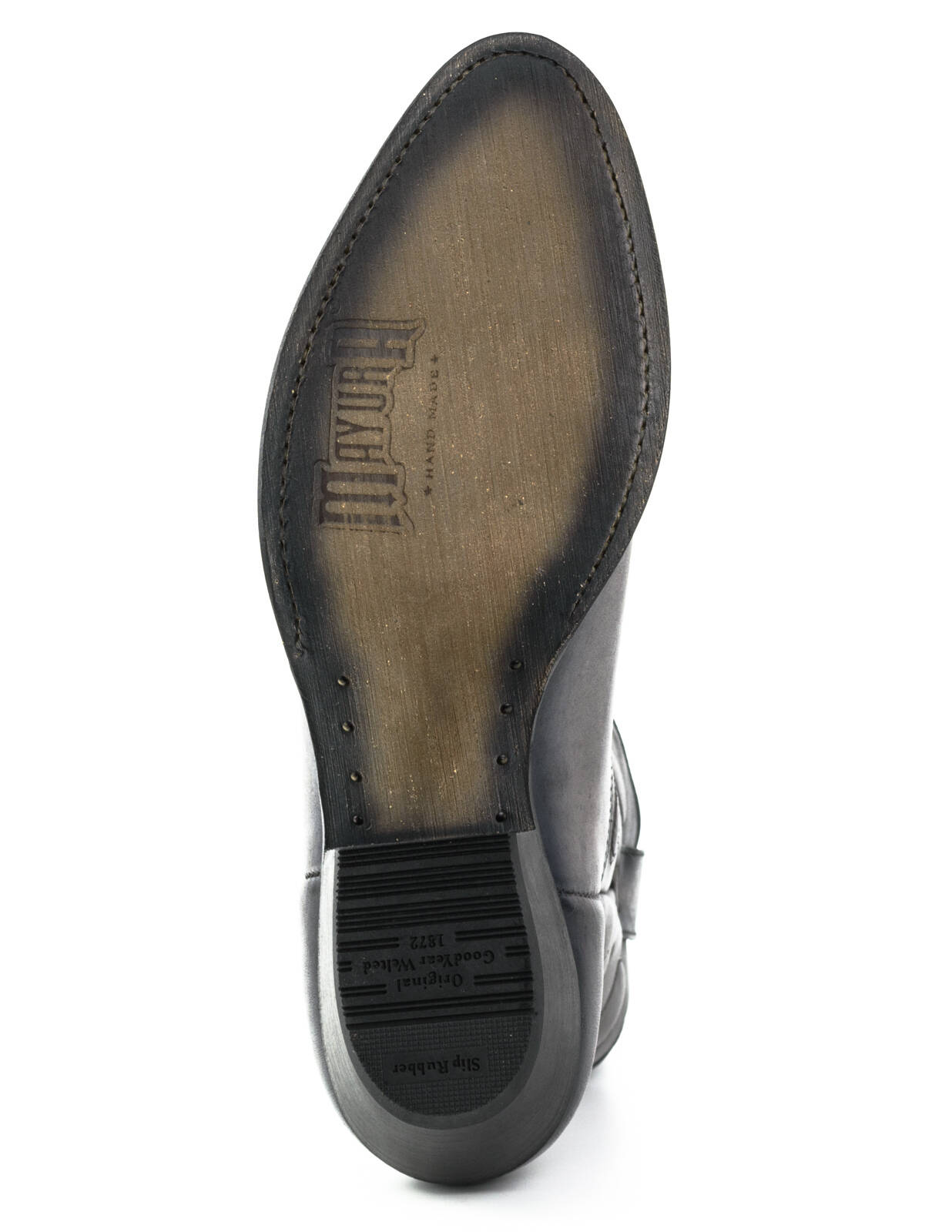 Vêtement en cuir Santiags femme gris