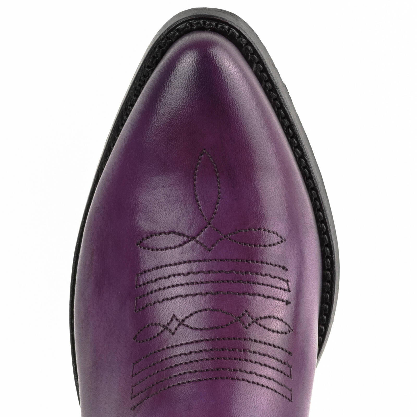 Vêtement en cuir Santiags femme violet