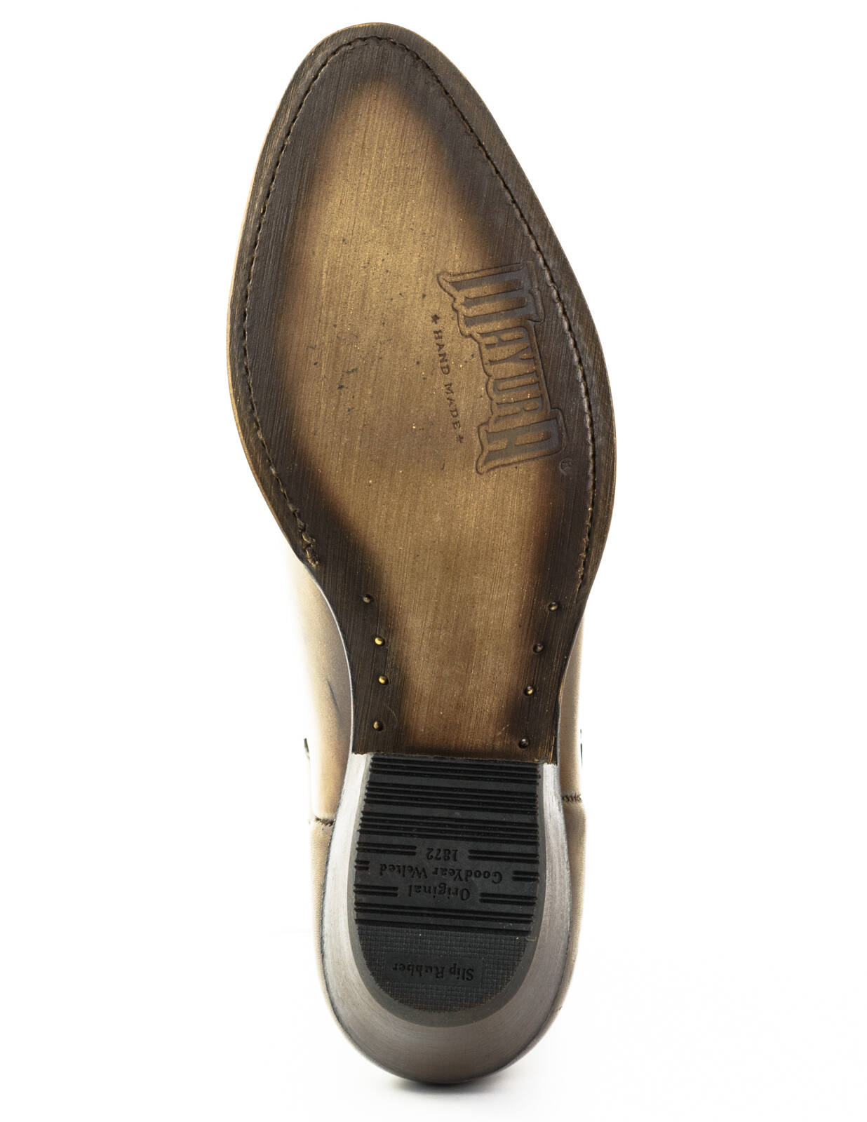 Vêtement en cuir Santiags femme taupe