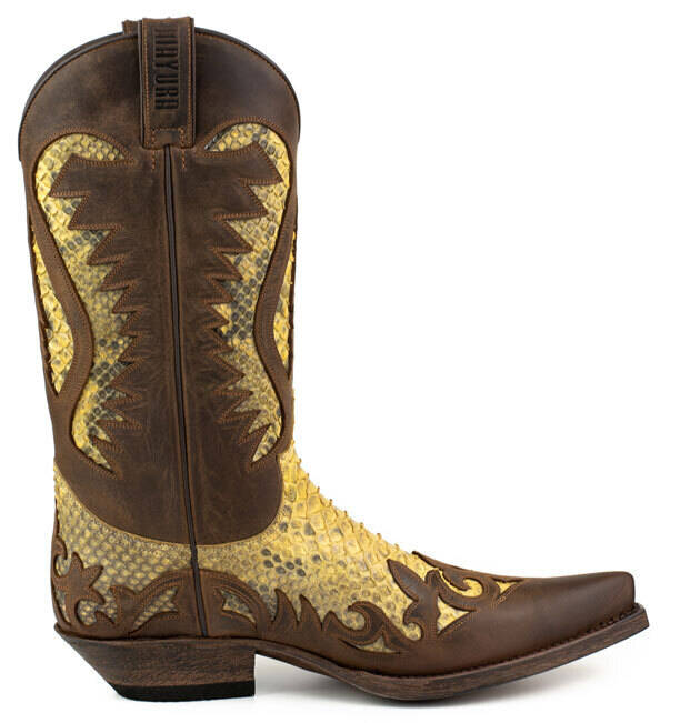 Vêtement en cuir Santiags & chaussures camel