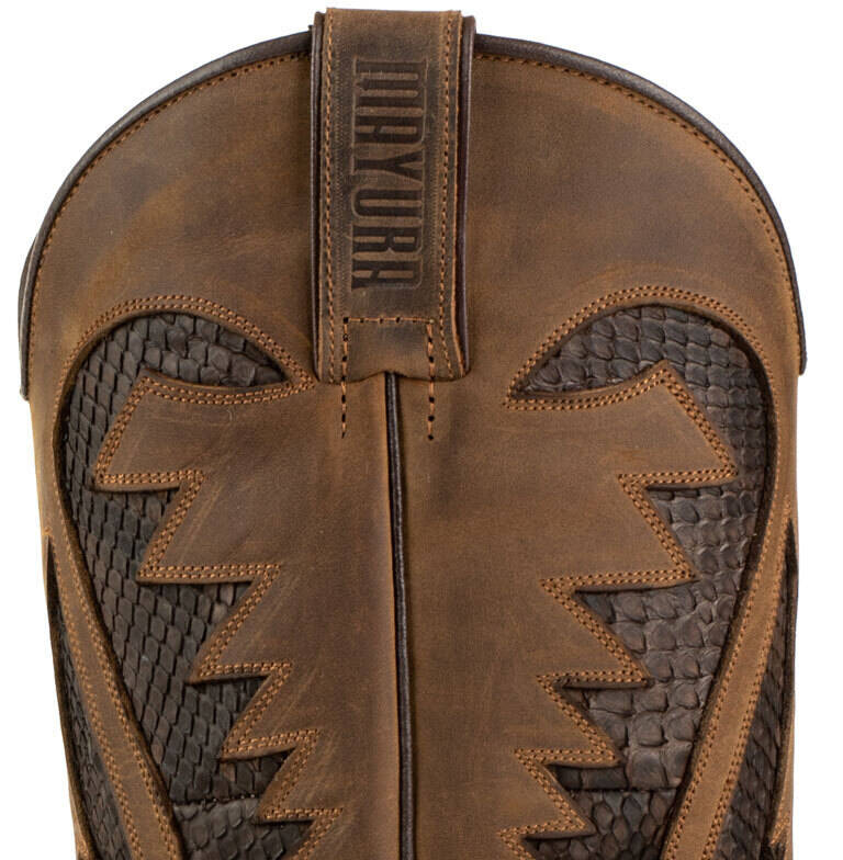 Vêtement en cuir Santiags & chaussures marron