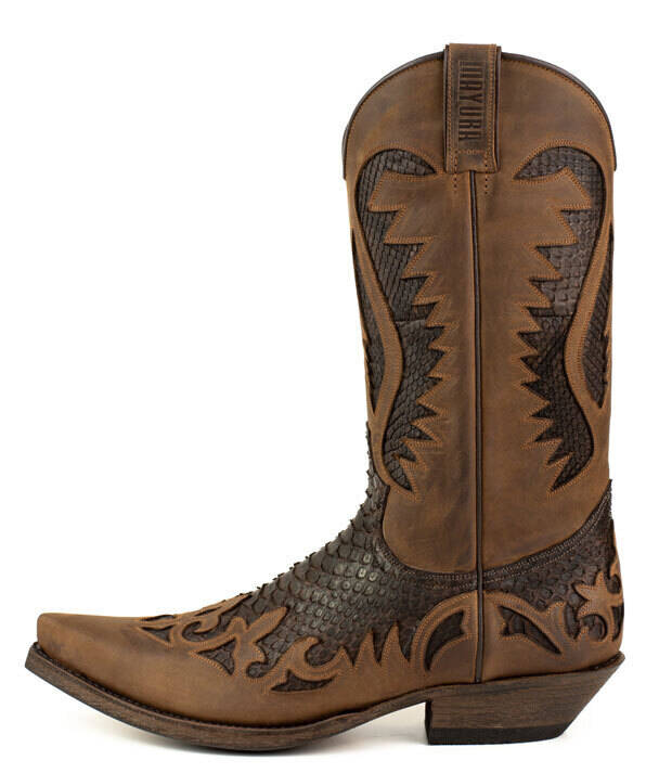 Vêtement en cuir Santiags & chaussures marron