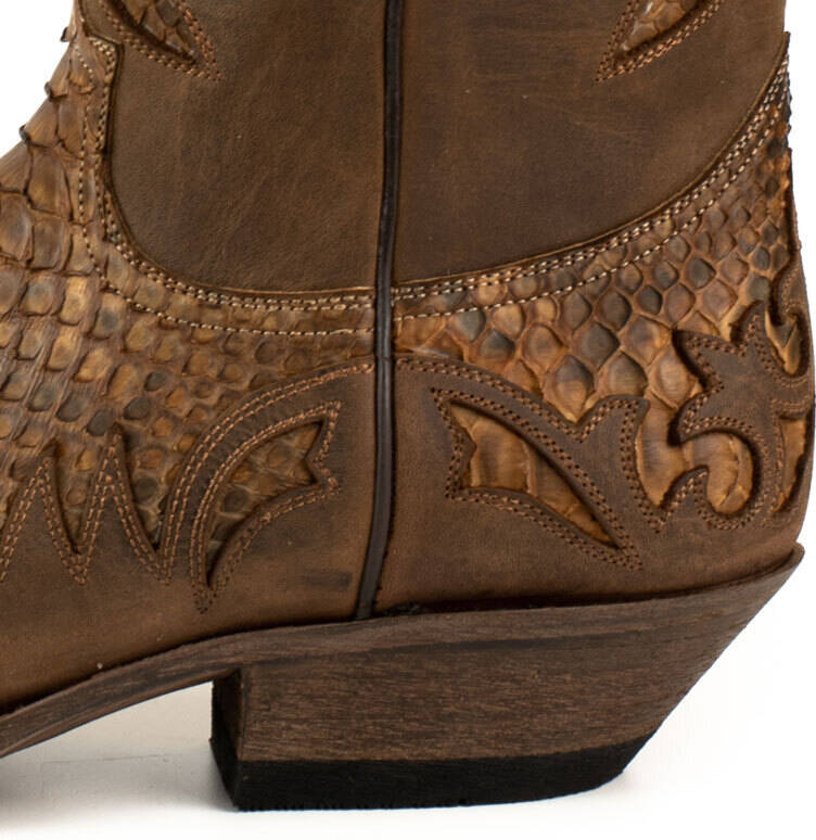 Vêtement en cuir Santiags & chaussures marron