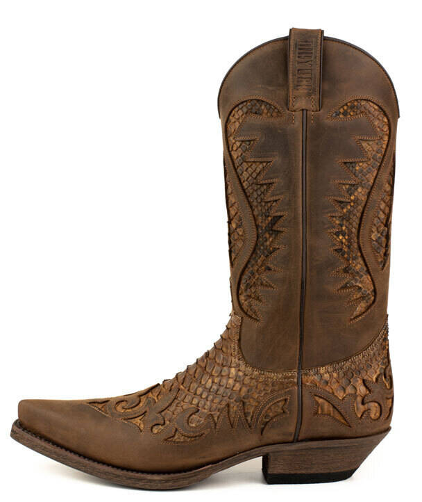 Vêtement en cuir Santiags & chaussures marron