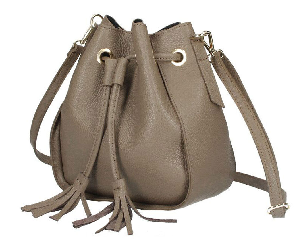 Vêtement en cuir Maroquinerie femme taupe