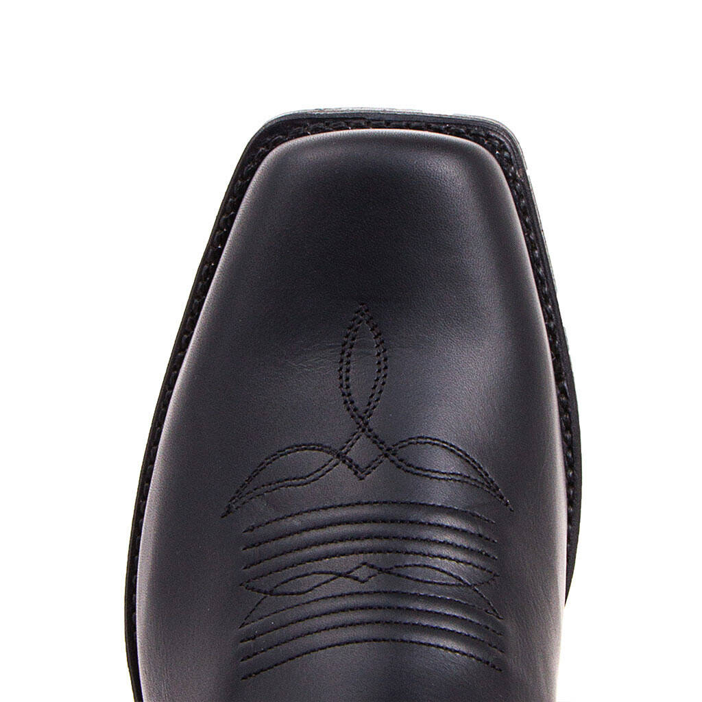 Vêtement en cuir Santiags homme noir