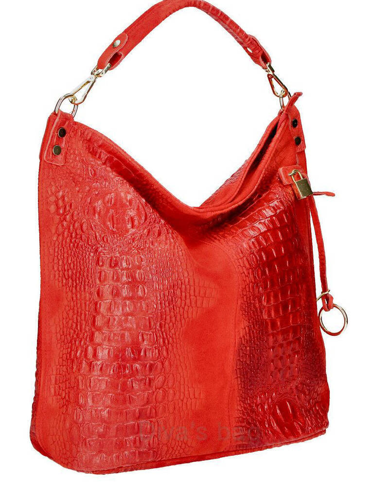 Vêtement en cuir Maroquinerie femme rouge