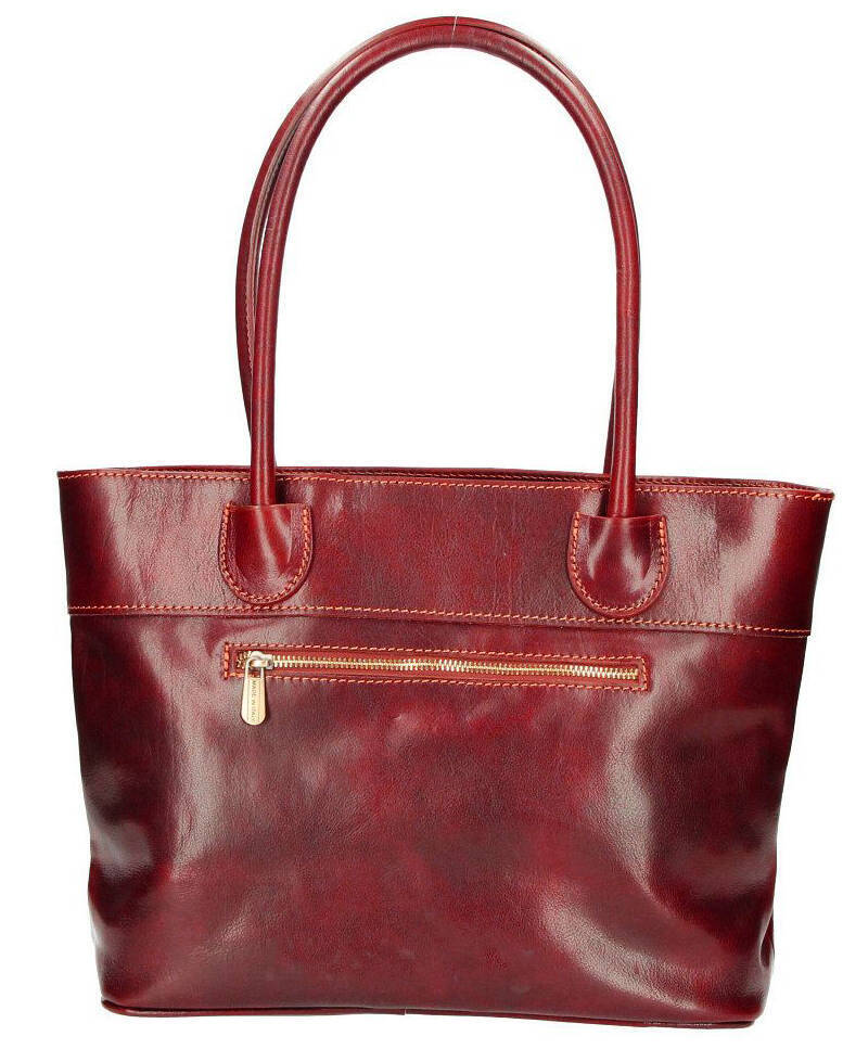 Vêtement en cuir Maroquinerie femme rouge