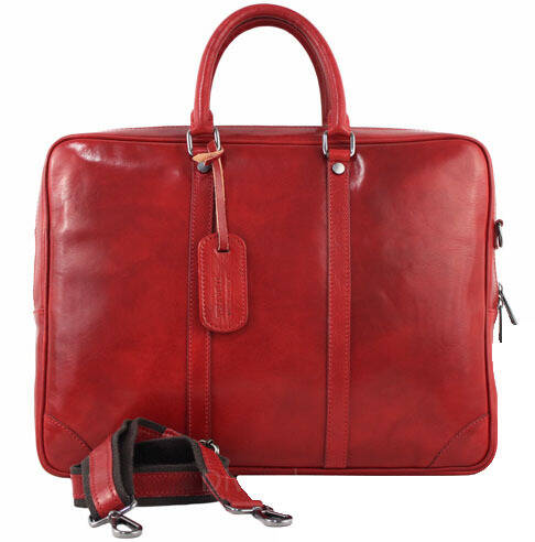 Vêtement en cuir Maroquinerie homme rouge