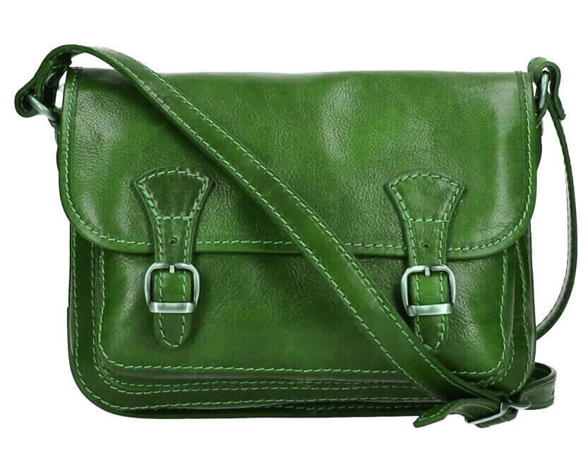 Vêtement en cuir Maroquinerie femme vert