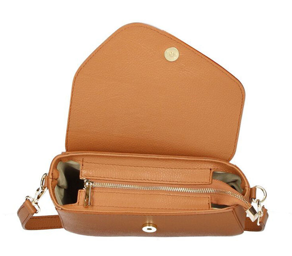 Vêtement en cuir Maroquinerie femme cognac