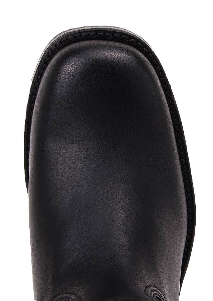 Vêtement en cuir Santiags homme noir