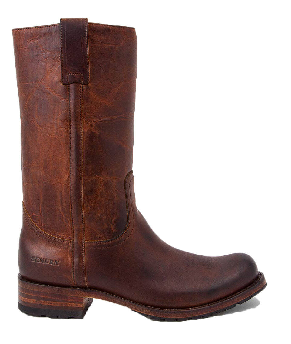 Vêtement en cuir Santiags homme marron