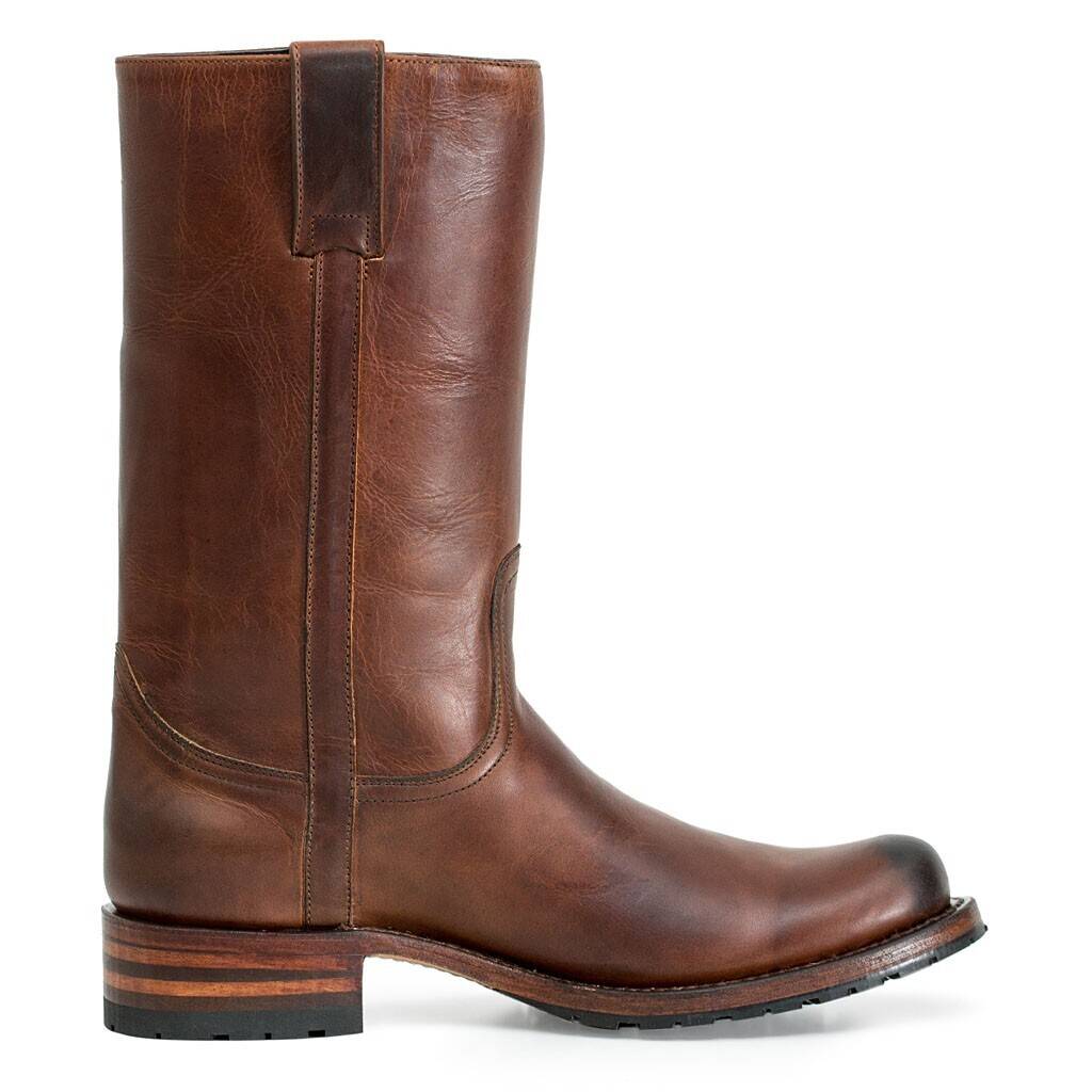 Vêtement en cuir Santiags homme marron