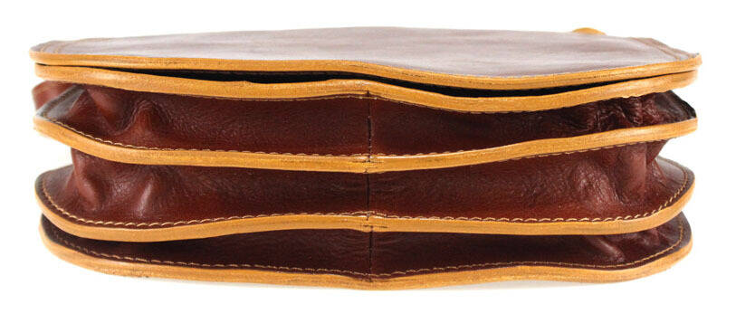 Vêtement en cuir Maroquinerie femme cognac