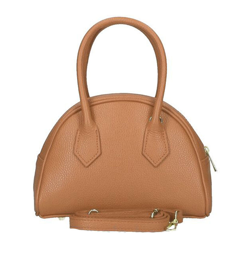 Vêtement en cuir Maroquinerie femme cognac