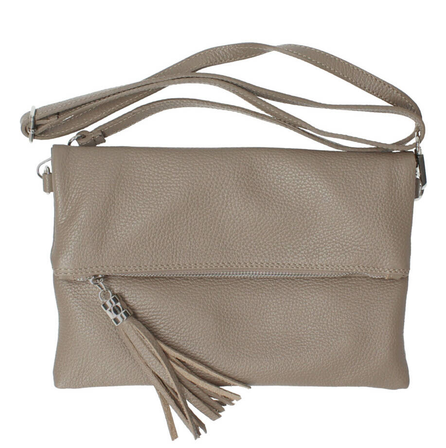 Vêtement en cuir Maroquinerie femme taupe