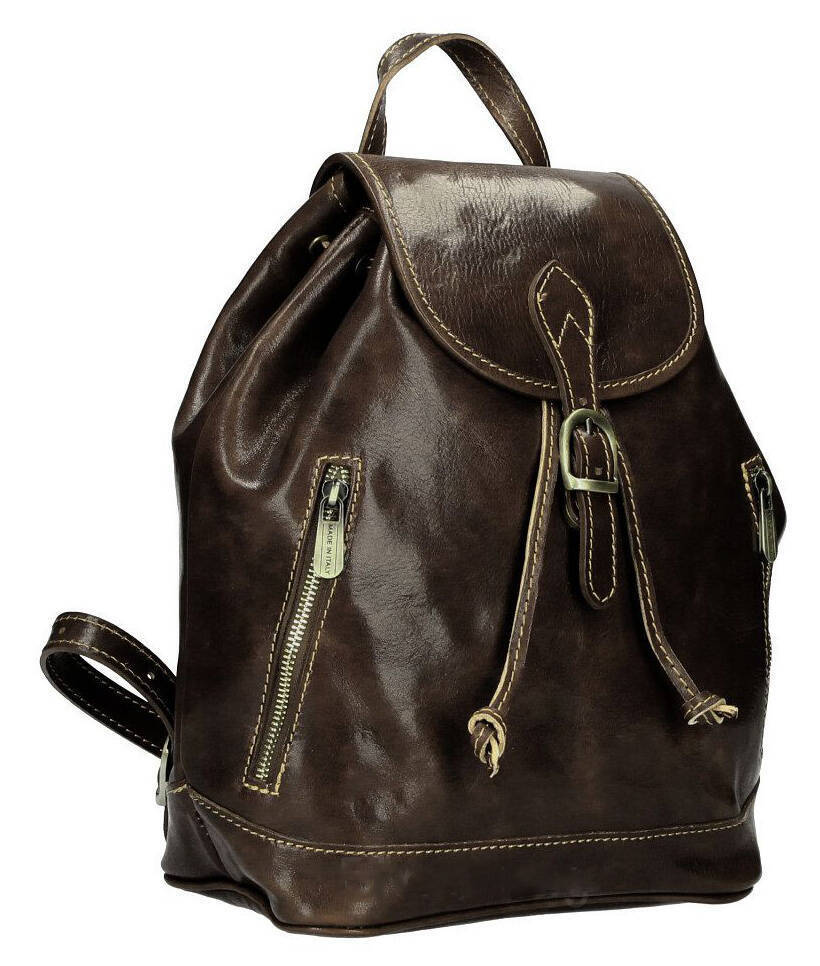 Vêtement en cuir Maroquinerie femme marron