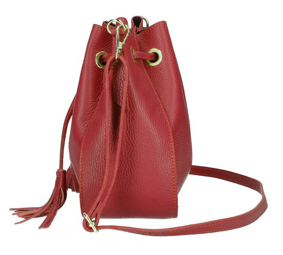 Vêtement en cuir Maroquinerie femme rouge
