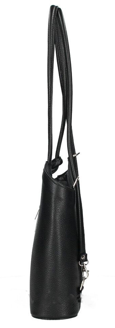 Vêtement en cuir Maroquinerie femme noir