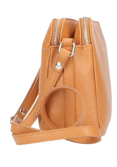 Vêtement en cuir Maroquinerie femme cognac